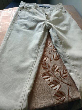 Pantalón Blanco vaquero