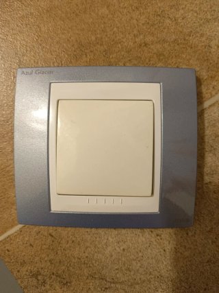Placa BJC Unica Azul Glaciar