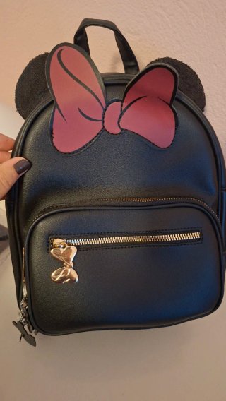 Mochila Minnie Mouse Negra
