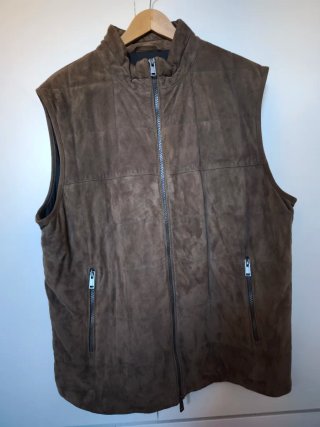 Chaleco Piel Massimo Dutti Limited Edition
