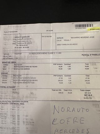 Maletero bermude 920 negro norauto