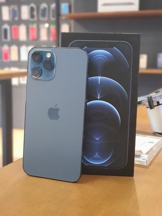 IPHONE 12 PRO MAX 512GB BLU 100% BATTERIA