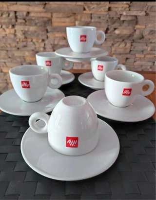 Set 6 tazze da cappuccino illy