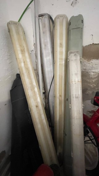 Lote de 5 Pantallas Fluorescentes
