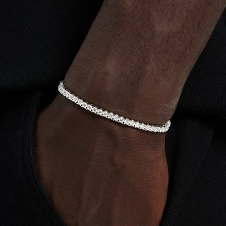 Pulsera TENNIS 4 mm - Plata de ley 925