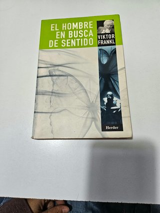 El hombre en busca de sentido. Viktor Frankl