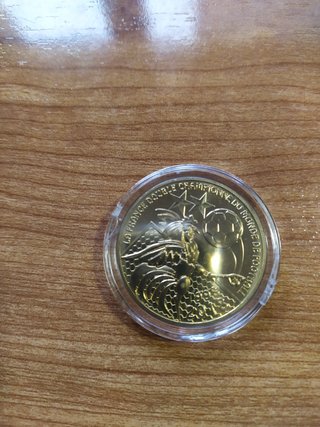 Moneda Souvenir Francia 2018 Doble Campeona.