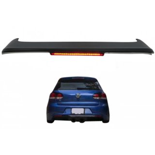 Aleron Spoiler Volkswagen Golf VI tipo R20 con luz