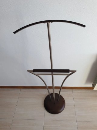 Galán de noche madera y metal