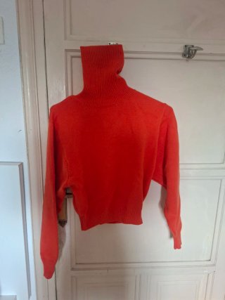 Jersey de Cuello Alto Naranja