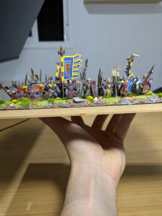 40 Hombres de Armas Warhammer Bretonia