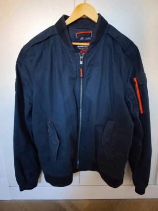 Cazadora Bomber Superdry Rookie Azul Marino