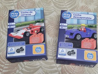 Set de 2 Coches de Construcción Playtive