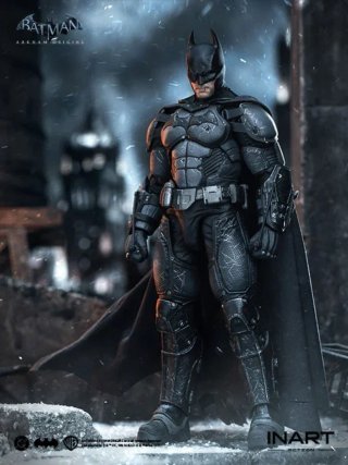 Batman Arkham Origins Battle Damaged Inart