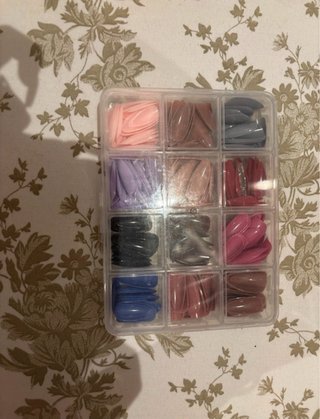 Uñas Press-on Shein Multicolor