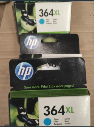 Cartuchos HP 364XL Colores