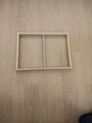 KOMPLEMENT Barra para armario, efecto roble tinte