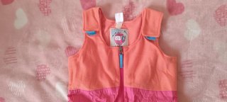 Mono de Nieve Decathlon Rosa y Naranja 5/6 años