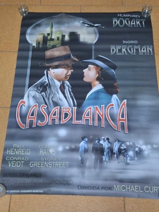 Cartello del film Casablanca
