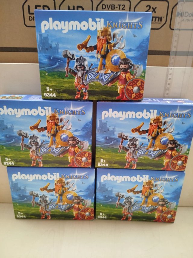 Playmobil lote 5 cajas enanos