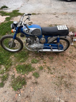 Honda CD125 1966 documentada 10.000km CD 125 CB125