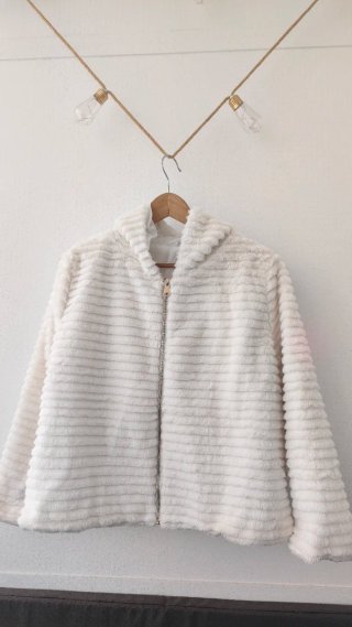 Chaqueta de Pelito Blanca
