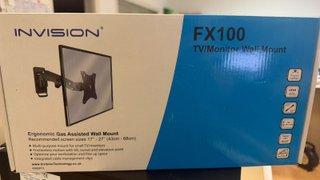 Soporte de Pared Invision FX100 para TV/Monitor