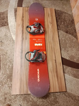 Tabla de Snowboard Quechua con Fijaciones