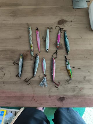 Set de 10 señuelos de pesca