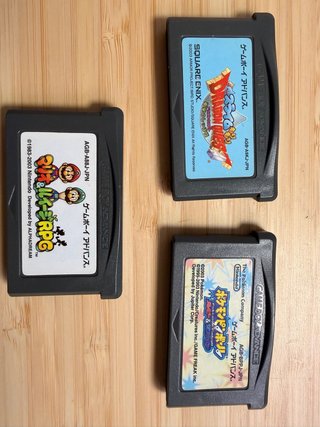 3 Juegos Game Boy Advance (Japón)