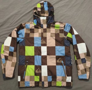 Chaqueta de esquí Quiksilver con capucha