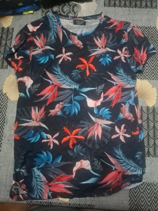 Camiseta Zara Estampada