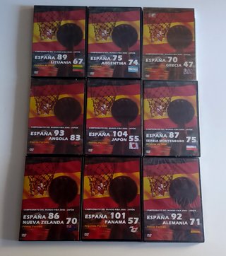 MUNDIAL BALONCESTO FIBA JAPÓN 2006 - COLECCIÓN DVD