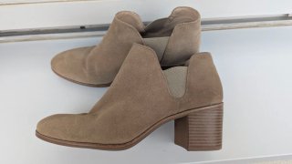 Botines de piel Zara