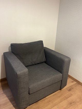 Sillón Cama Gris