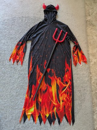Disfraz de Diablo de Halloween para Adulto