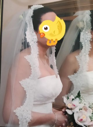 Vestido de novia Pronovias + cancán
