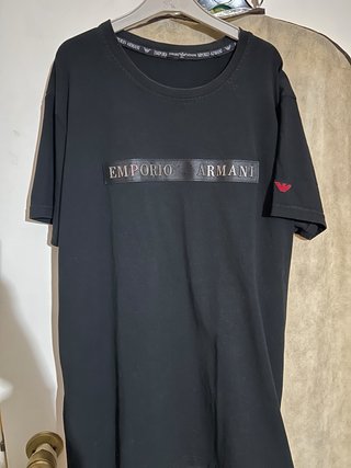 Camiseta Emporio Armani Negra Talla XL