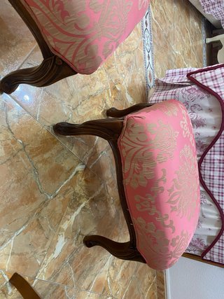 Set de 2 Banquetas Bajas Vintage
