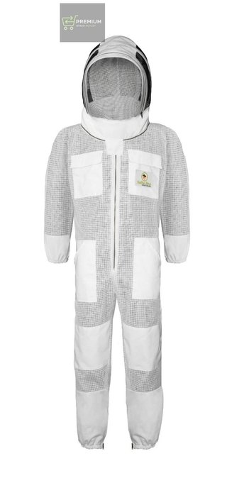 SAFTA Bee Pro - Traje de apicultura ventilado de 3 capas,