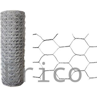 Malla Hexagonal Acero Galvanizado 19mm 1m 50m