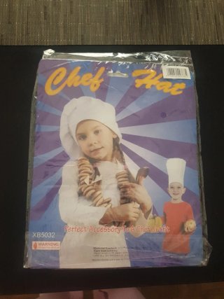Gorro de Cocinera para Disfraz