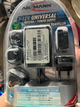 Fuente de alimentación universal Ansmann APS 1500