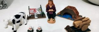 Lote de 6 Figuras para Belén