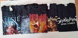 Lote Camisetas Heavy Metal