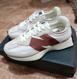 Zapatillas deportivas Nb Blancas y Marrones