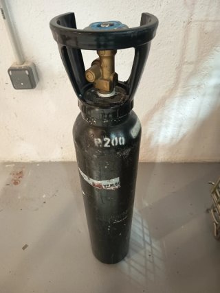 Botella de Nitrógeno Vacía 7 Litros