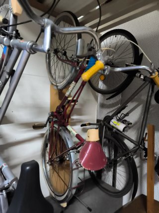 Bicicleta antigua clásica