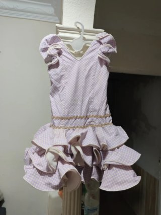 Vestido de gitana para niña