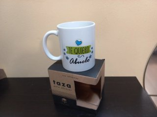 Taza con mensaje para abuelo
